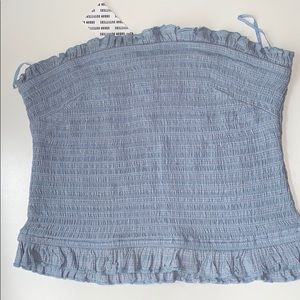 NWT! Urban Outfitters size L smocked crop top